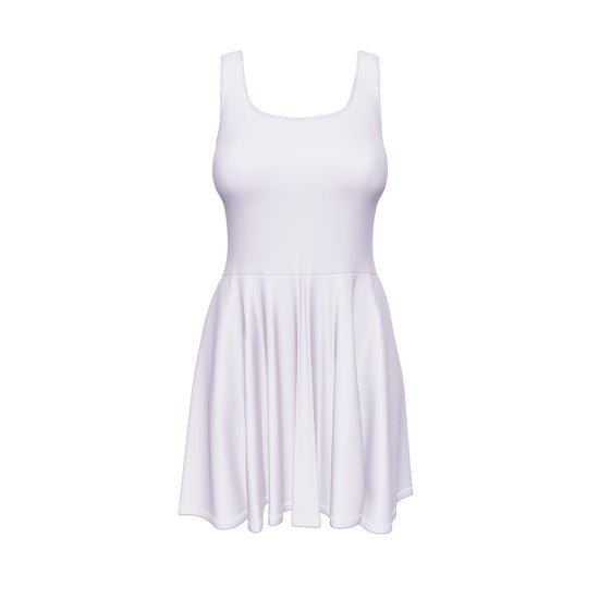 Sleeveless Skater Dress - Lavender