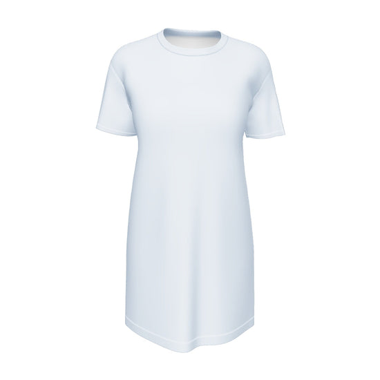 T-shirt Dress - Baby Blue