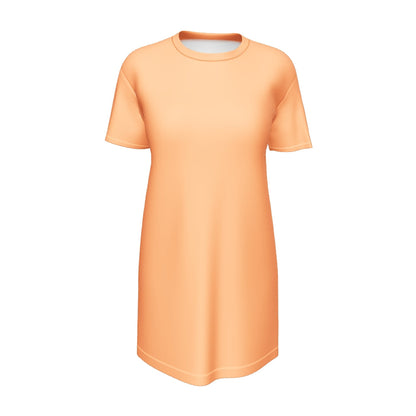 T-shirt Dress - Coral
