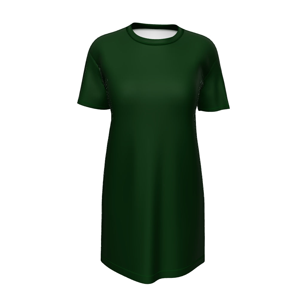 All-Day Comfort T-shirt Dress - Emerald Green Hamilton Coates All-Day Comfort T-shirt Dress - Emerald Green Hamilton Coates