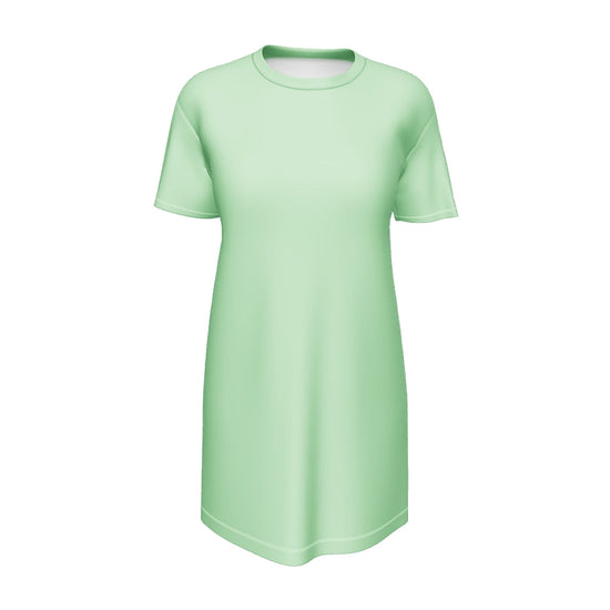 T-shirt Dress - Mint Green