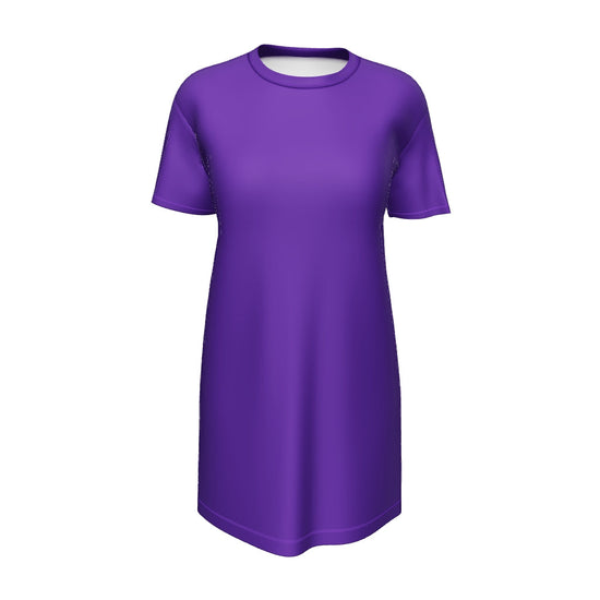 T-shirt Dress - Royal Purple