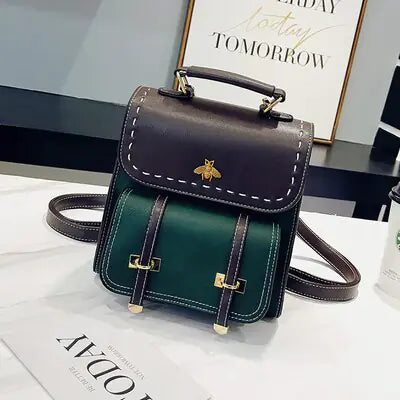 Vintage Vogue Panelled Backpack