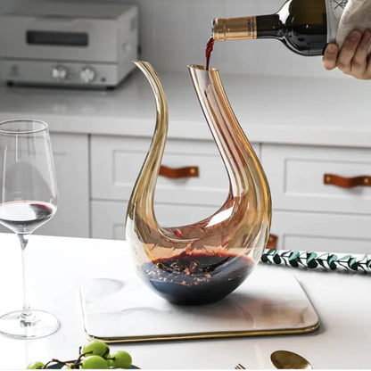 Artisan U-Shaped Wine Decanter