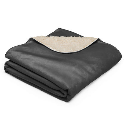 Sherpa blanket - Charcoal Grey