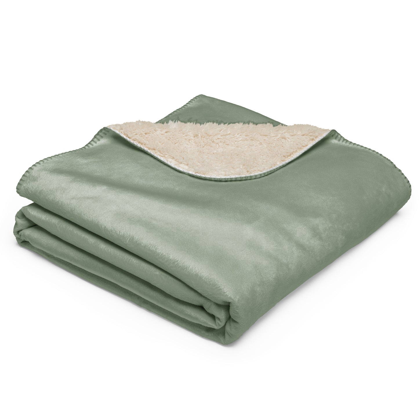 Sherpa blanket - Sage Green