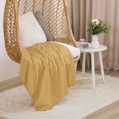 Sherpa blanket - Golden Fawn