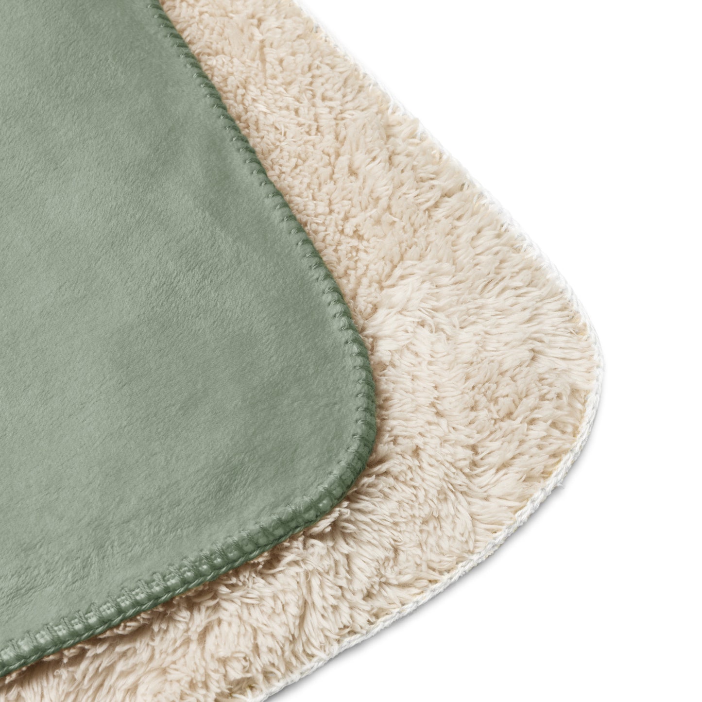 Sherpa blanket - Sage Green