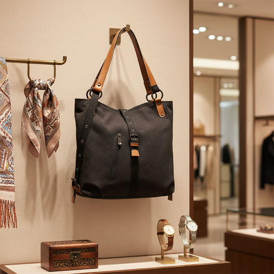 The Ashton Large-Capacity Retro Shoulder Bag