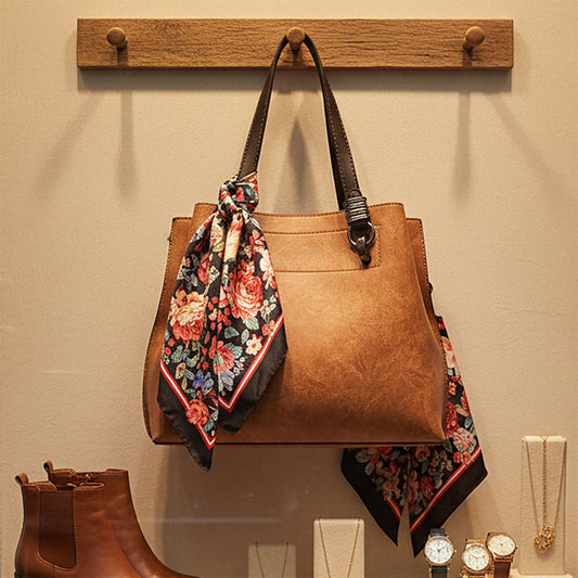 The Madison Vegan Leather Shoulder Bag