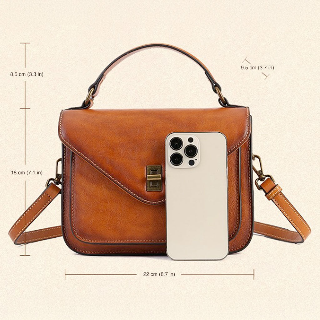 The Verona Leather Shoulder Bag