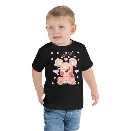 Toddler Short Sleeve Tee - Teddy Bear