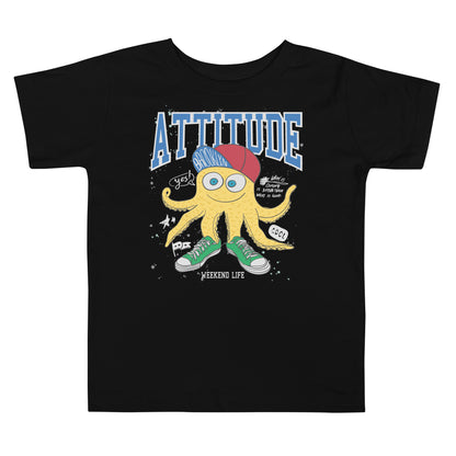 Toddler Short Sleeve Tee - Attitude Monster