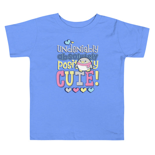 Toddler Short Sleeve Tee - Undeniably Cute