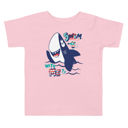 Toddler Short Sleeve Tee - Swim with Me
