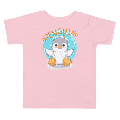 Toddler Short Sleeve Tee - Penguin