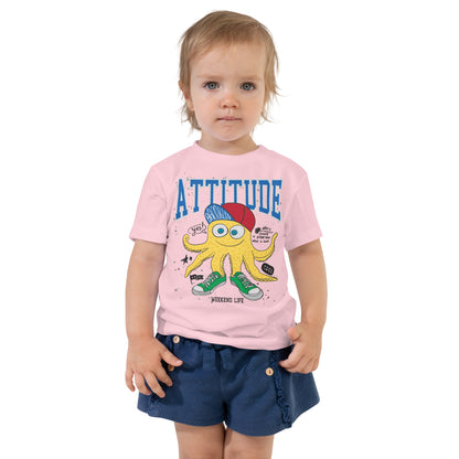 Toddler Short Sleeve Tee - Attitude Monster
