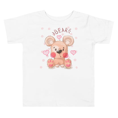 Toddler Short Sleeve Tee - Teddy Bear