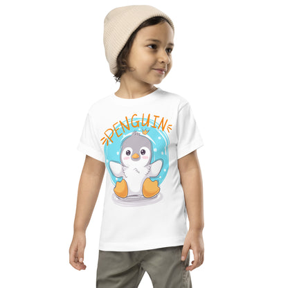 Toddler Short Sleeve Tee - Penguin