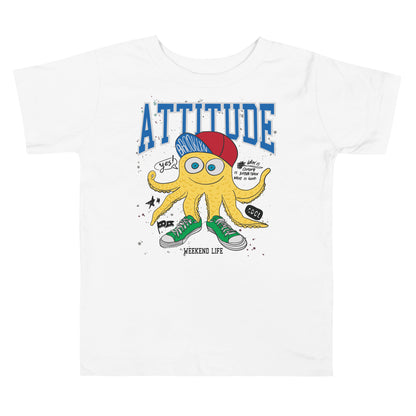 Toddler Short Sleeve Tee - Attitude Monster