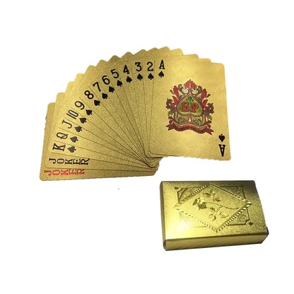 Gold Leaf Playing Cards