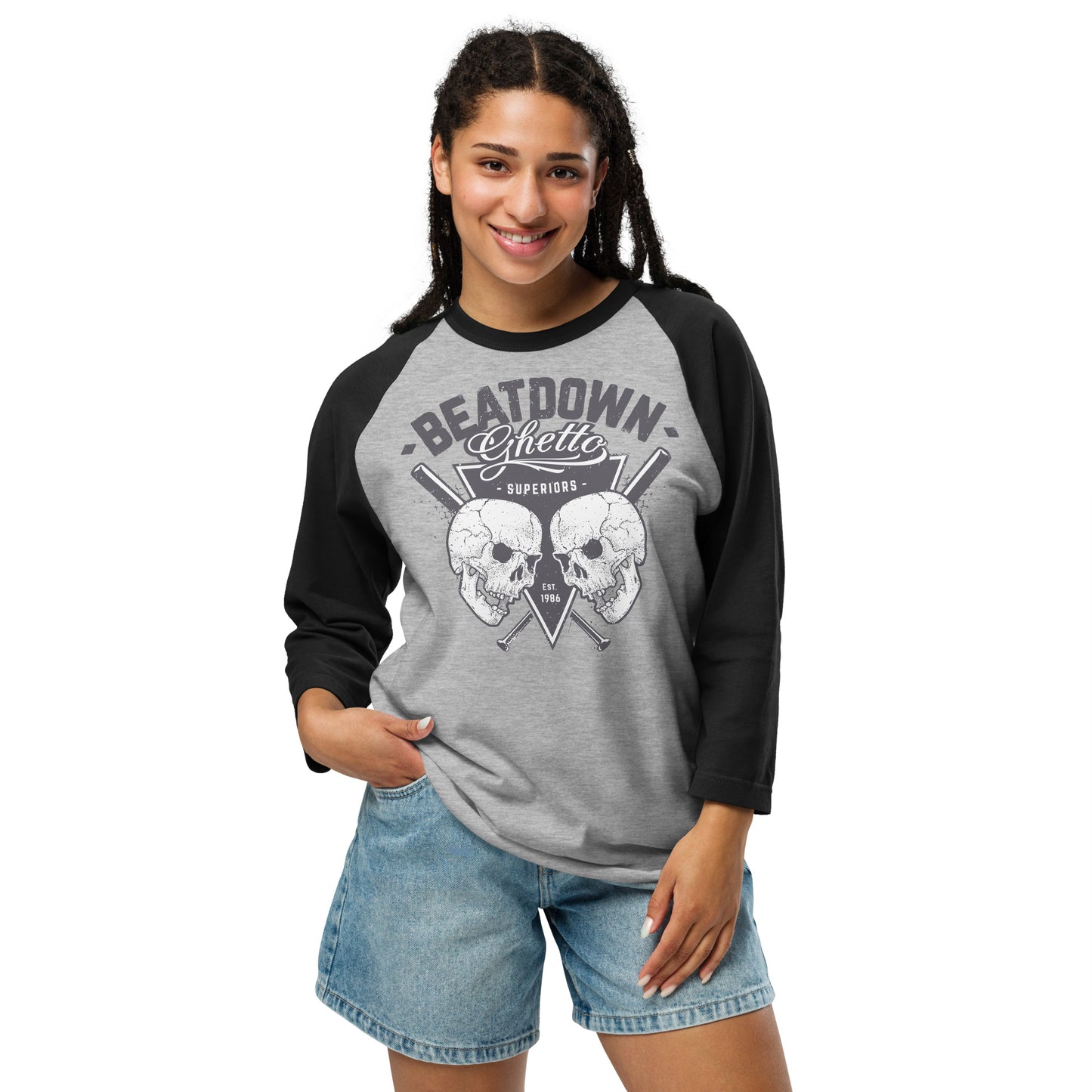 Baseball-Shirt - Baseball Beatdown Ghetto