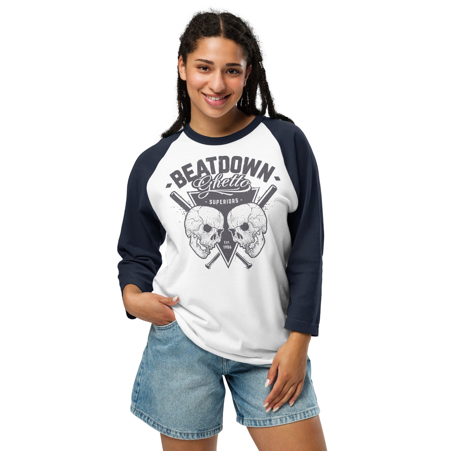 Baseball-Shirt - Baseball Beatdown Ghetto
