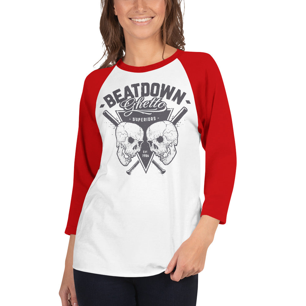 Baseball-Shirt - Baseball Beatdown Ghetto