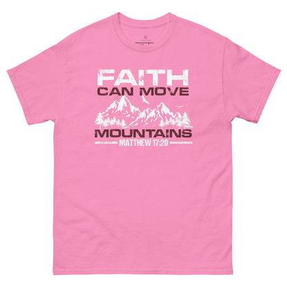 Everyday Comfort Classic Tee - Faith can Move Mountains