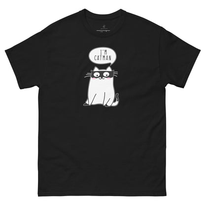 毎日快適に過ごせるクラシックTシャツ - 私はキャットマン