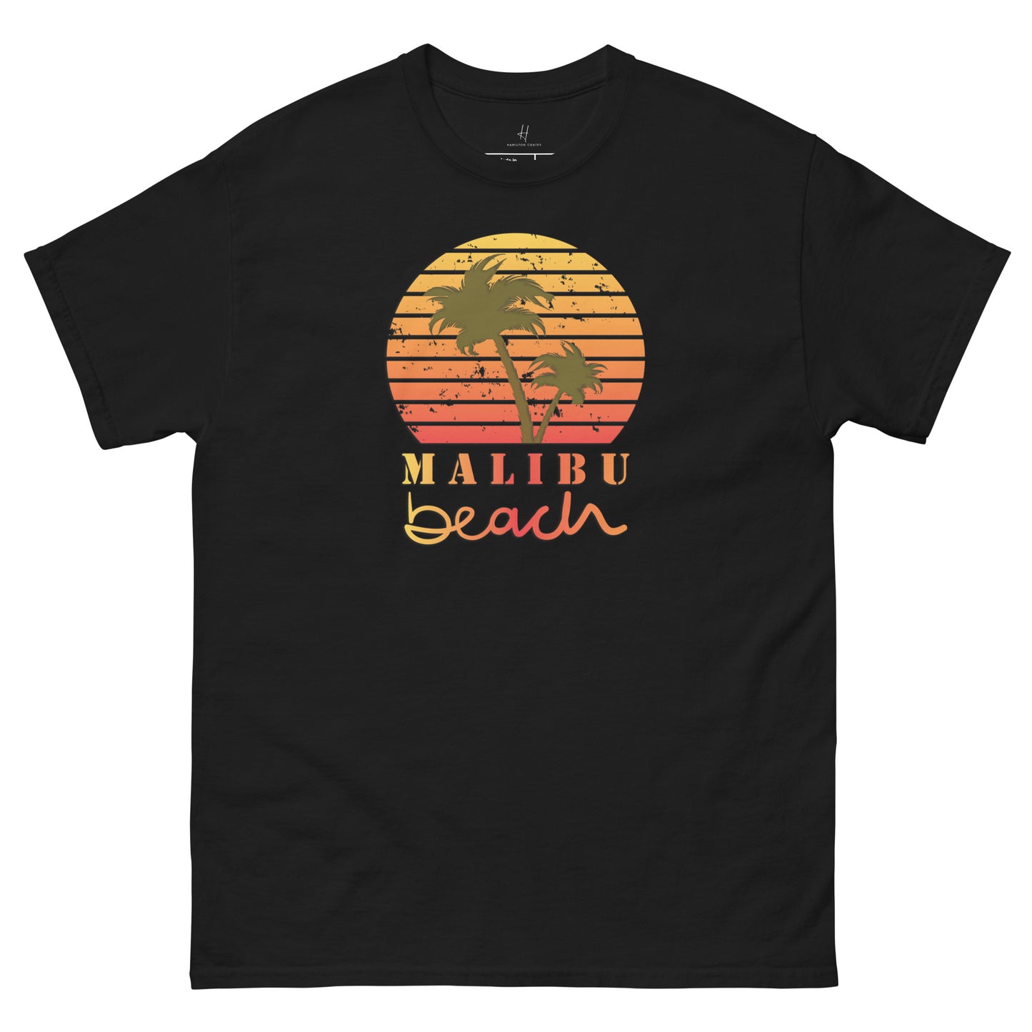 Klassisches T-Shirt für jeden Tag – Malibu Beach