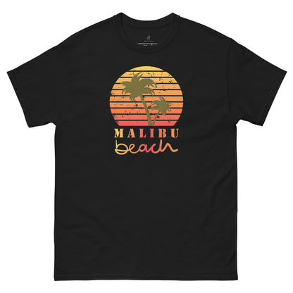 Klassisches T-Shirt für jeden Tag – Malibu Beach