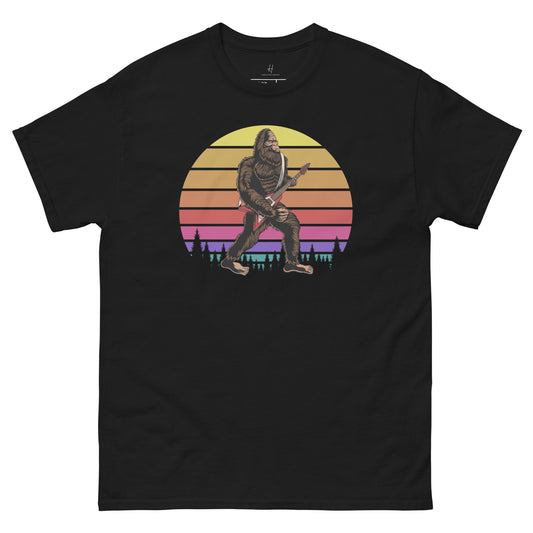 Klassisches T-Shirt für jeden Tag – Bigfoot Rock Star