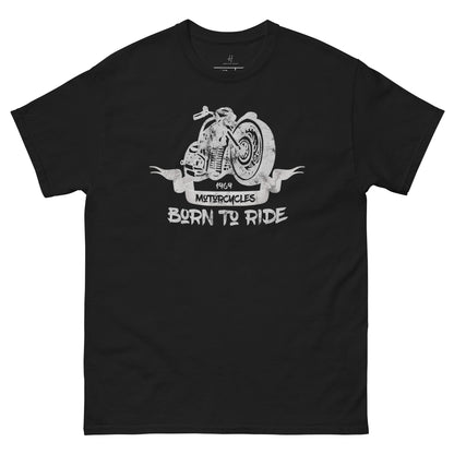 Klassisches T-Shirt für jeden Tag – Born to Ride