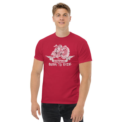 Klassisches T-Shirt für jeden Tag – Born to Ride