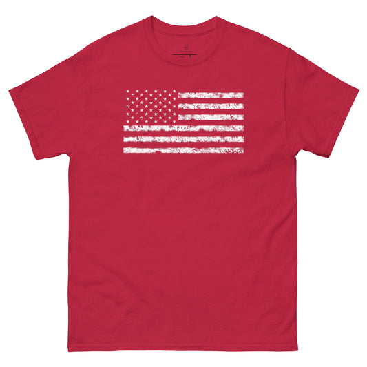 Klassisches T-Shirt für jeden Tag – Sterne und Streifen