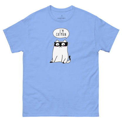 毎日快適に過ごせるクラシックTシャツ - 私はキャットマン