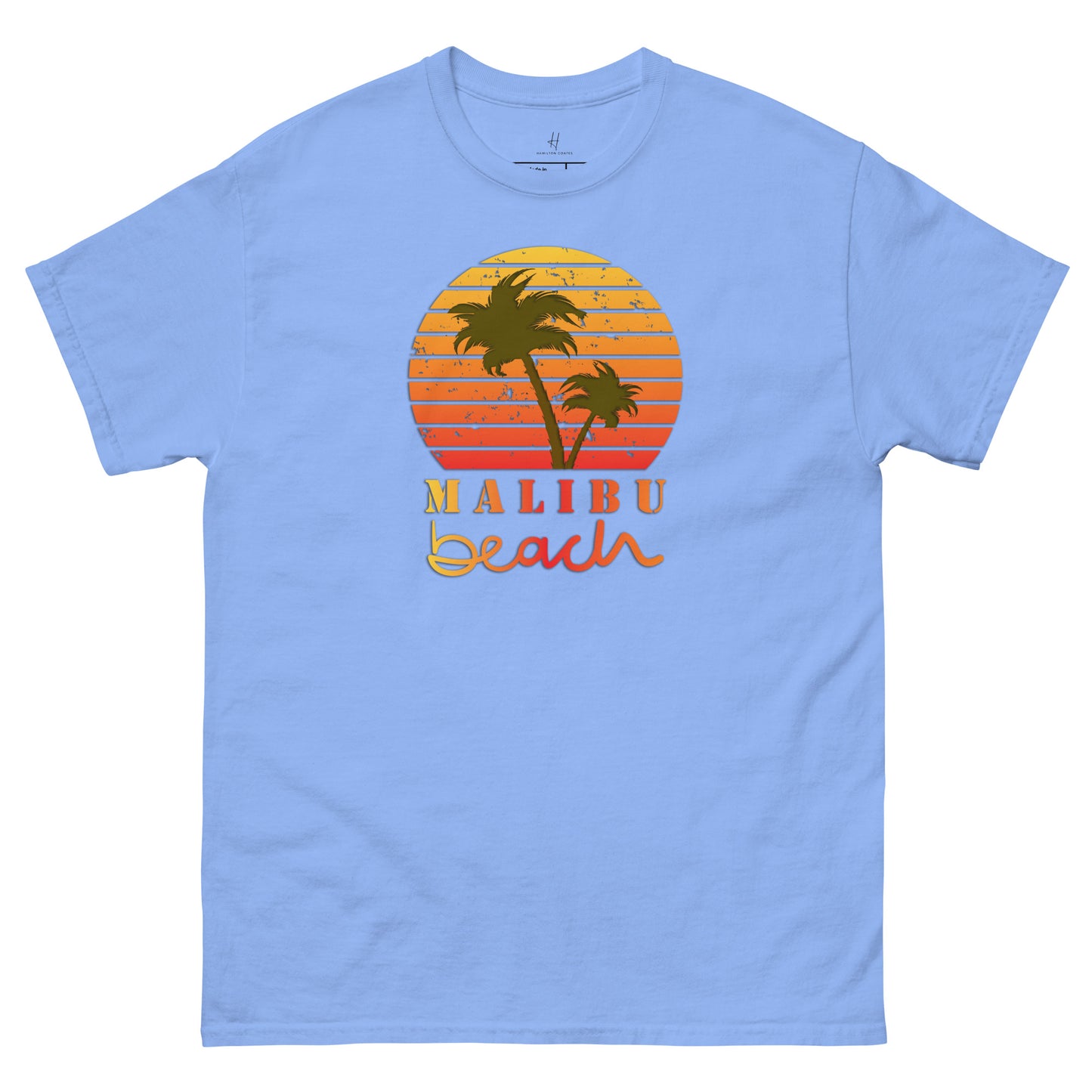 Klassisches T-Shirt für jeden Tag – Malibu Beach