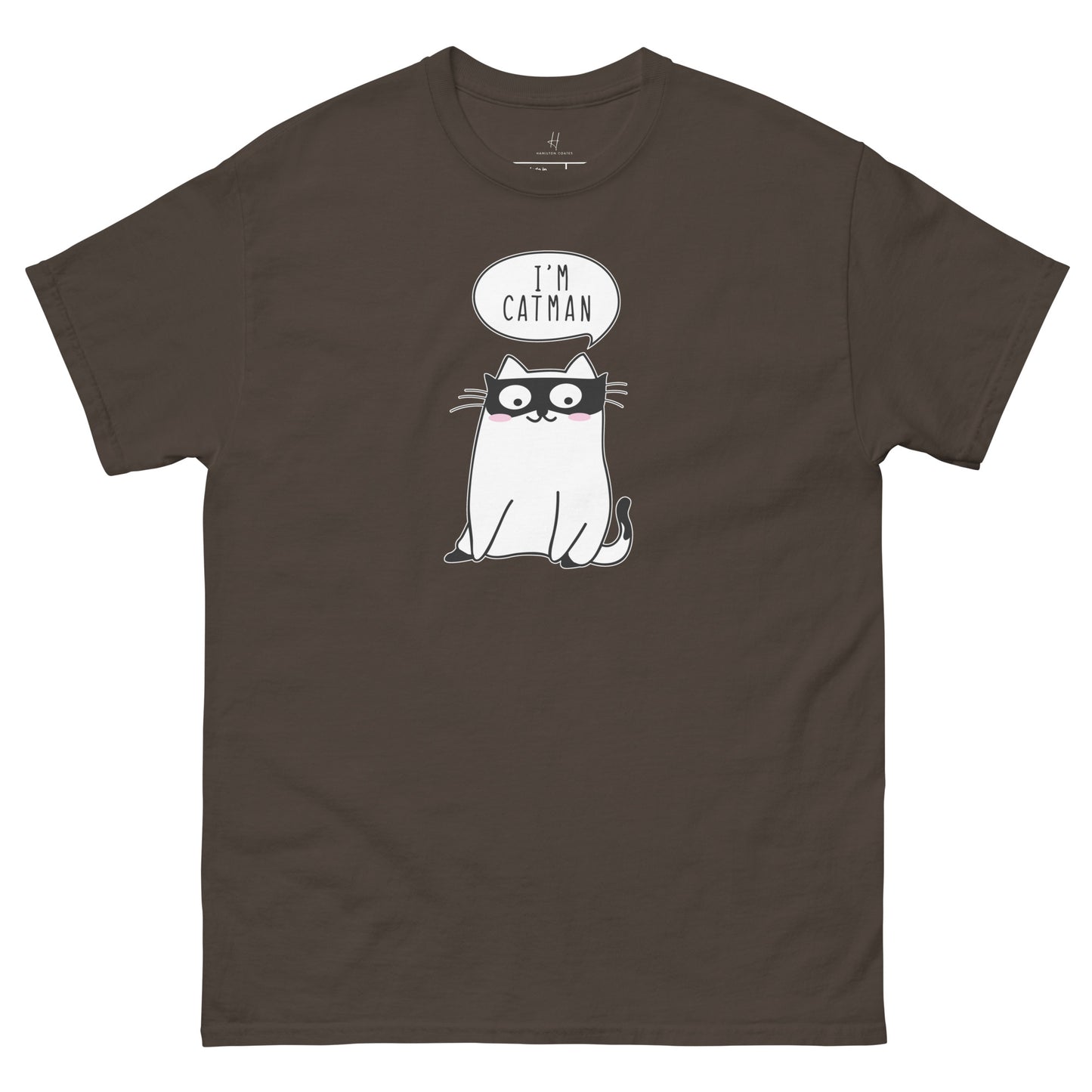 毎日快適に過ごせるクラシックTシャツ - 私はキャットマン