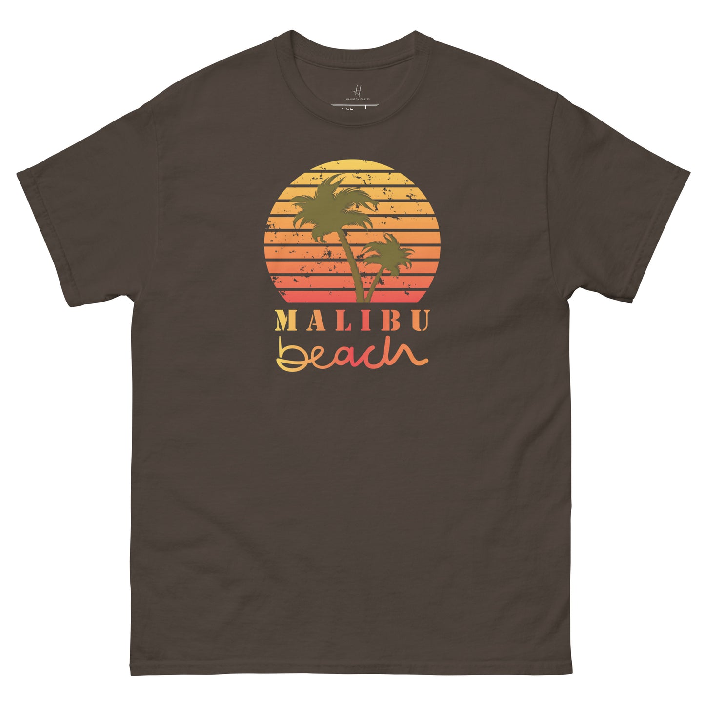 Klassisches T-Shirt für jeden Tag – Malibu Beach