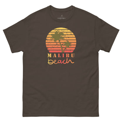 Klassisches T-Shirt für jeden Tag – Malibu Beach