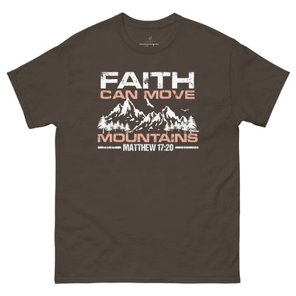 Everyday Comfort Classic Tee - Faith can Move Mountains