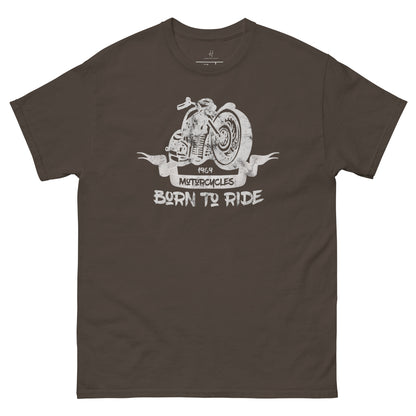 Klassisches T-Shirt für jeden Tag – Born to Ride