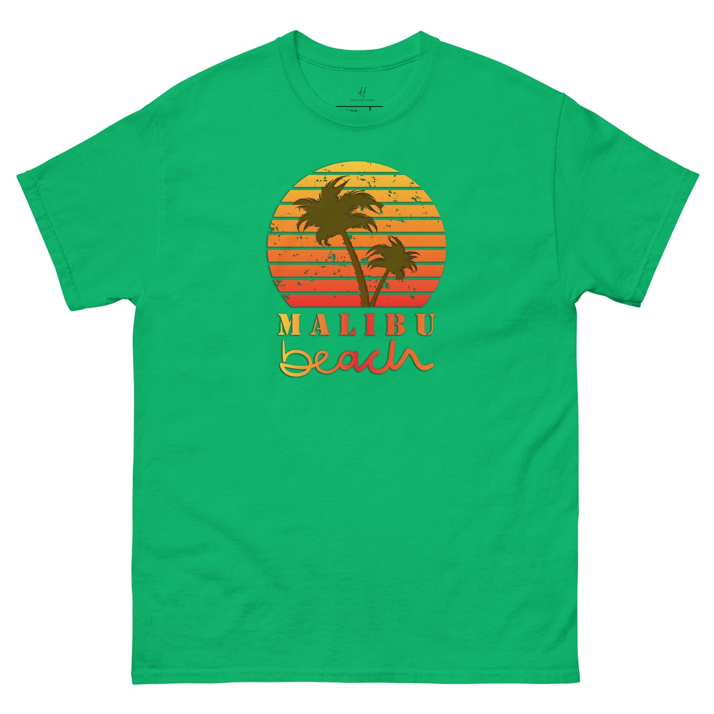 Klassisches T-Shirt für jeden Tag – Malibu Beach