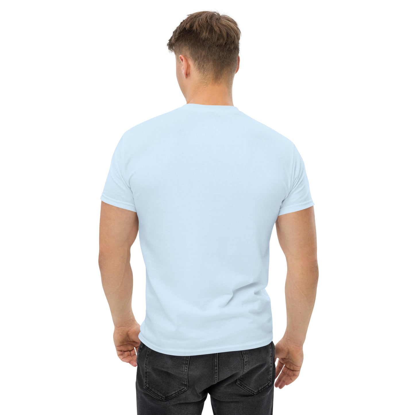 Klassisches T-Shirt für jeden Tag – Shred the Road