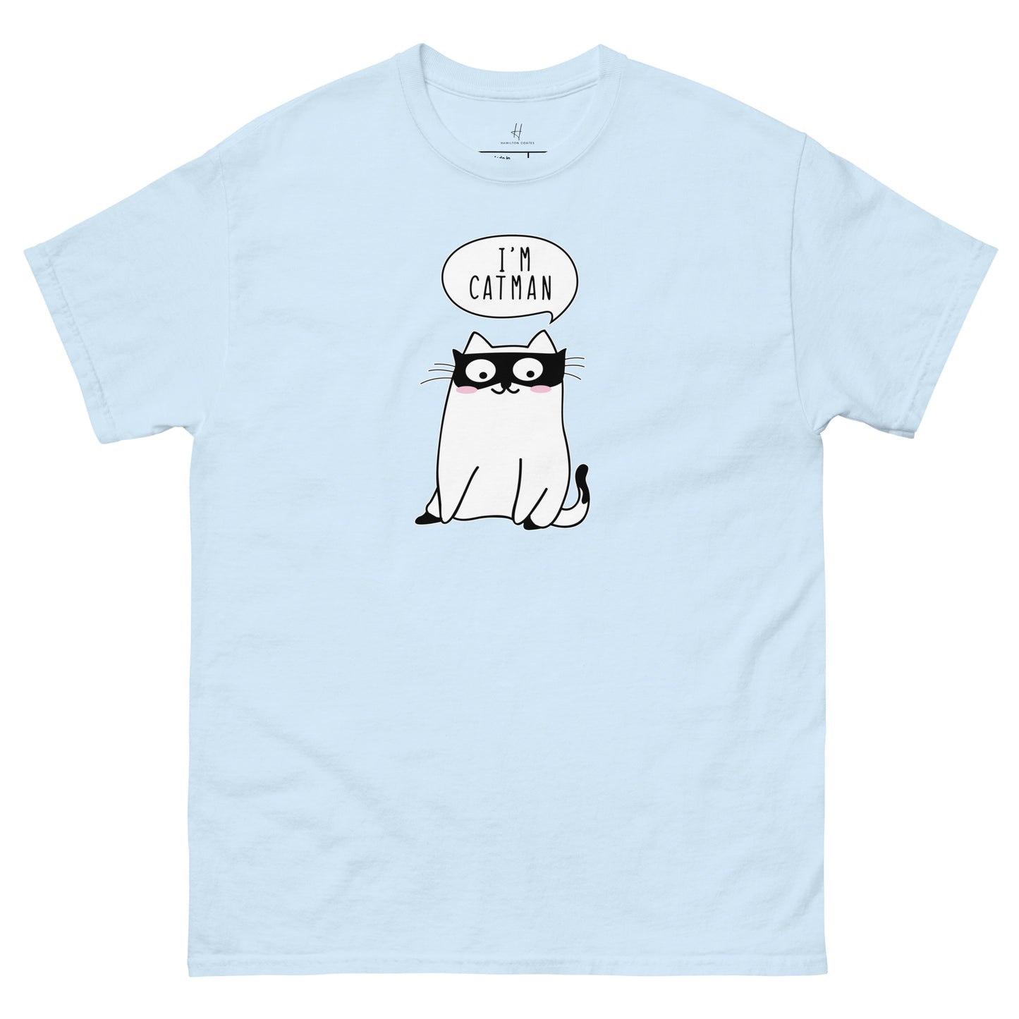 毎日快適に過ごせるクラシックTシャツ - 私はキャットマン