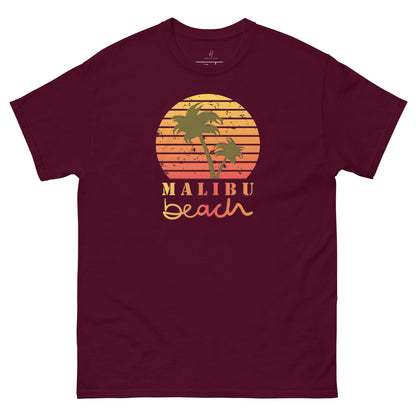 Klassisches T-Shirt für jeden Tag – Malibu Beach