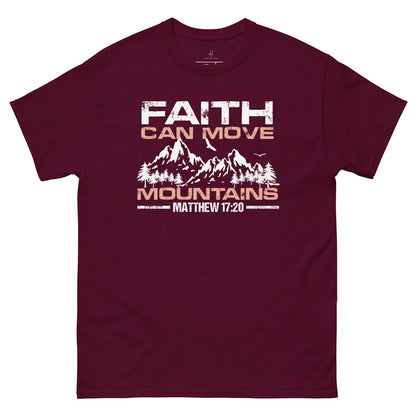 Everyday Comfort Classic Tee - Faith can Move Mountains