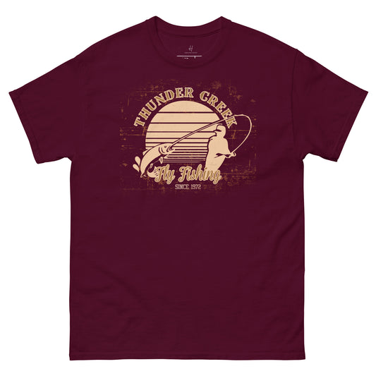 毎日快適に過ごせるクラシックTシャツ - サンダークリークフライフィッシング
