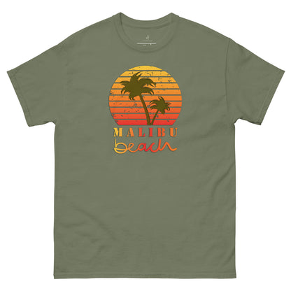 Klassisches T-Shirt für jeden Tag – Malibu Beach